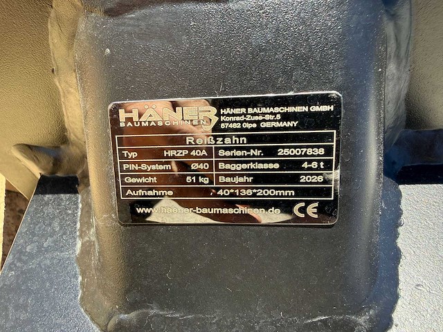 Haner - 2026 - hrzp 40a - ripper - afbeelding 6 van  6