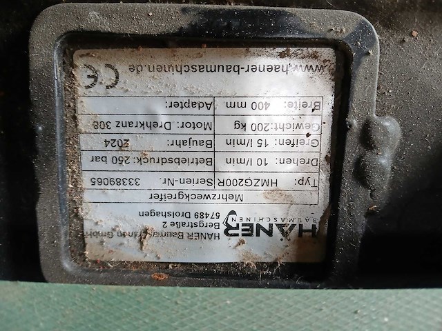 Häner / haener hmzg200r - hydraulische sorteergrijper - afbeelding 4 van  14