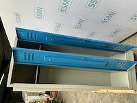 Haneu metal locker kast (3x) - afbeelding 3 van  8