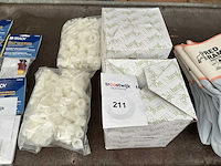 Hang on partij kunststof blindstoppen + nylon verloopringen - afbeelding 2 van  3