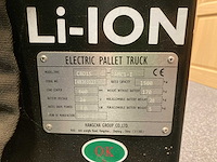 Hangcha - cbd15 - electrische transpalet - afbeelding 5 van  11