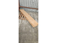 Hangende parasol taupe / sandy - 300x300 cm - afbeelding 1 van  2