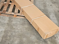 Hangende parasol taupe / sandy - 300x300 cm - afbeelding 1 van  2