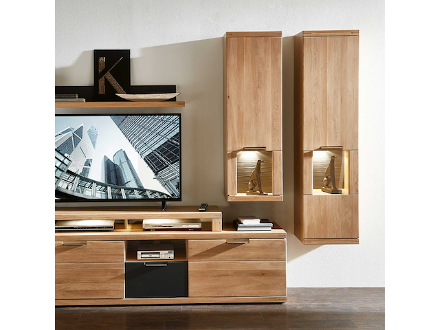 Hangkast blanka 40x123cm - eik - afbeelding 2 van  3