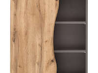 Hangkast karan 60cm 1 deur - eik/antraciet - afbeelding 2 van  7