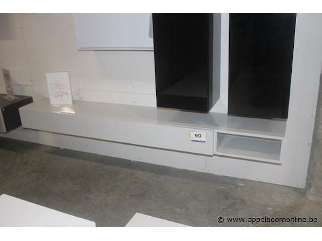 Hangkast lak grijs - afbeelding 1 van  2