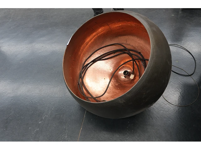 Hanglamp gehamerd metaal ø65 cm - afbeelding 1 van  4