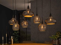 Hanglamp zeppos 120 cm-artic zwart - afbeelding 1 van  5
