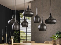 Hanglamp zeppos 120 cm-artic zwart - afbeelding 2 van  5