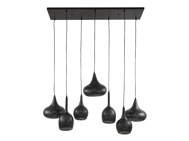 Hanglamp zeppos 120 cm-artic zwart - afbeelding 4 van  5
