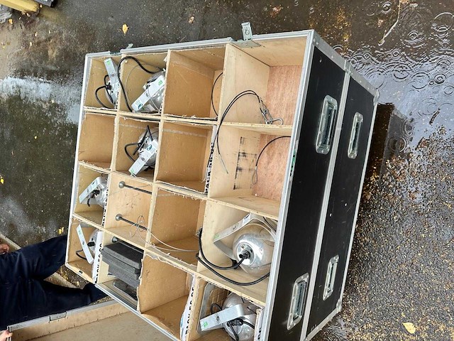Hanglampen in flightcase - afbeelding 4 van  6