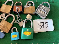 Hangsloten. 10 stuks - afbeelding 4 van  4