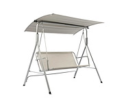 Hangstoel schommelbank 170x120x150cm groen - afbeelding 1 van  3