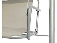 Hangstoel schommelbank 170x120x150cm groen - afbeelding 3 van  3