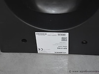 Hangtoilet flaminia ap118g carbone, goclean vv wc zitting flaminia slim soft close - afbeelding 2 van  4