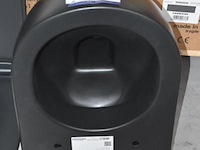 Hangtoilet flaminia ap118g carbone, goclean vv wc zitting flaminia slim soft close - afbeelding 1 van  4