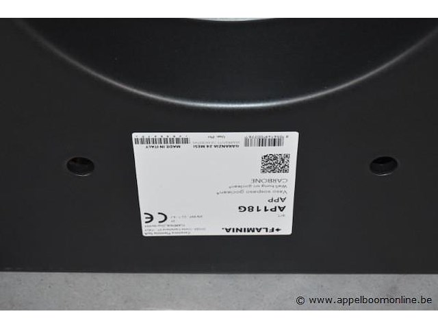 Hangtoilet flaminia ap118g carbone, goclean vv wc zitting flaminia slim soft close - afbeelding 2 van  4