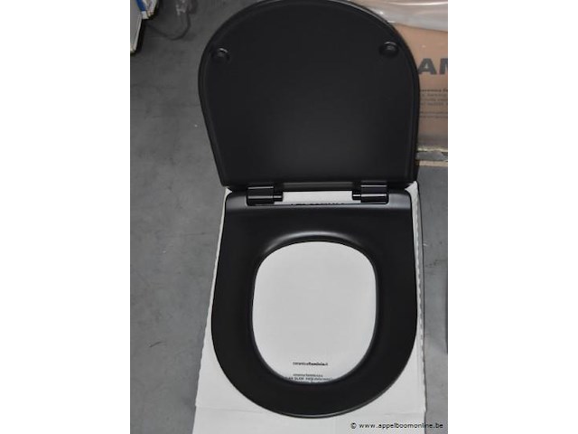 Hangtoilet flaminia ap118g goclean vv wc zitting flaminia soft close - afbeelding 3 van  4