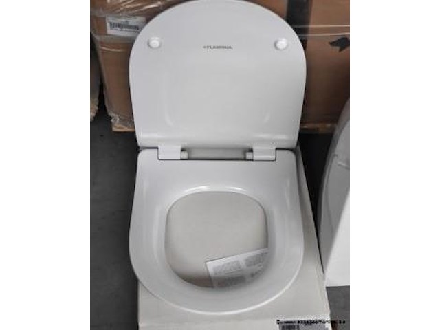 Hangtoilet flaminia ap118s goclean vv wc zitting flaminia qkcw07 - afbeelding 3 van  4