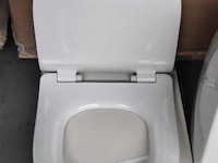 Hangtoilet flaminia ap118s goclean vv wc zitting flaminia qkcw09 - afbeelding 3 van  4