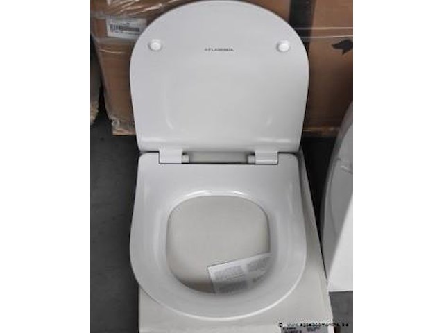 Hangtoilet flaminia ap118s goclean vv wc zitting flaminia qkcw10 - afbeelding 3 van  4