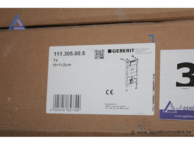 Hangtoilet frame geberit - afbeelding 2 van  2