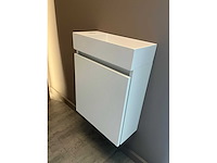 Hangtoilet/kolomkast en handenwasser - afbeelding 8 van  18
