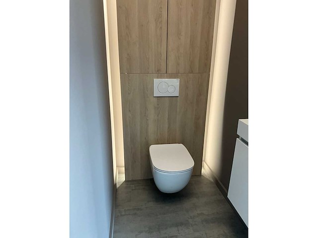 Hangtoilet/kolomkast en handenwasser - afbeelding 10 van  16