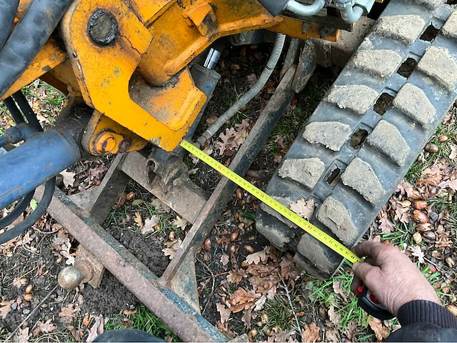 Hanix h15b minigraver - 1 ton - verstelbare rupsen vanaf 72cm! - afbeelding 10 van  19