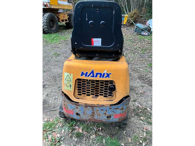Hanix h15b minigraver - 1 ton - verstelbare rupsen vanaf 72cm! - afbeelding 13 van  19