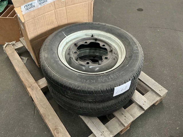 Hankook centum 165/80r15 autoband (2x) - afbeelding 1 van  2