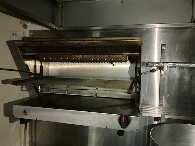 Hannoset gasgestookte salamander - afbeelding 1 van  2