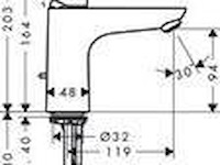 Hans grohe logis e100 - afbeelding 3 van  3
