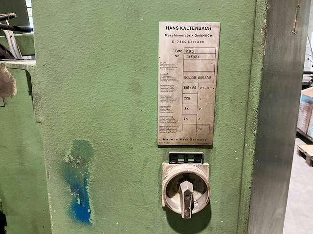 Hans kaltenbach kks afkortcirkelzaagmachine - afbeelding 18 van  25