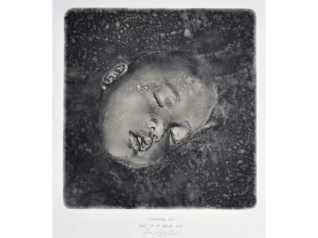 Hans op de beeck - sleeping boy - inkjet print - afbeelding 1 van  8