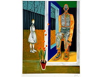Hans vandekerckhove - kleurenzeefdruk - afbeelding 1 van  3