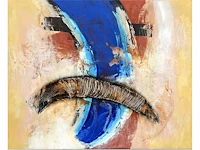 Hans vanhorck - onanne - olie op doek - 195x220 cm - 1999