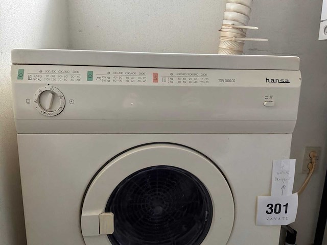 Hansa tr 200 x wasdroger - afbeelding 2 van  4