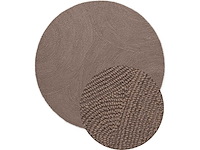 Hanse home calmio wollen kleed, taupe kleur - 200cm - afbeelding 2 van  5