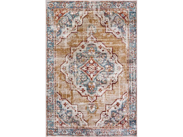 Hanse home luxor strozzi shag area tapijt beige blauw - 200x280 cm - afbeelding 2 van  6