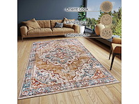 Hanse home luxor strozzi shag area tapijt beige blauw - 200x280 cm - afbeelding 3 van  6