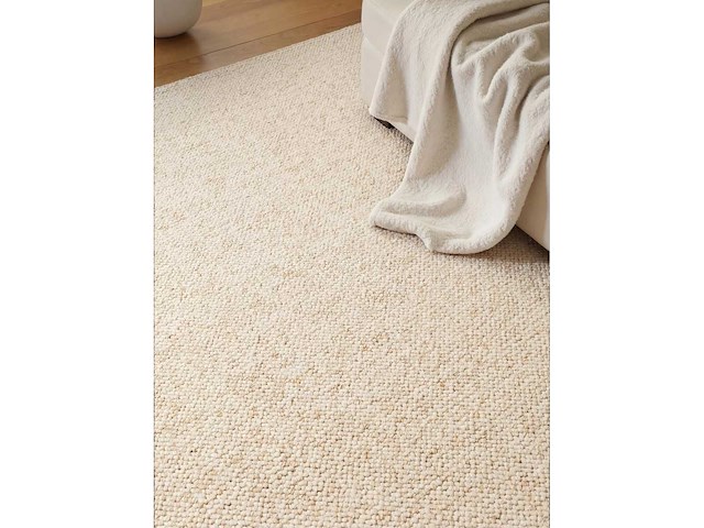 Hanse home tapijt in wol look wolly, crèmekleur - 300 cm x 200 cm - afbeelding 4 van  8