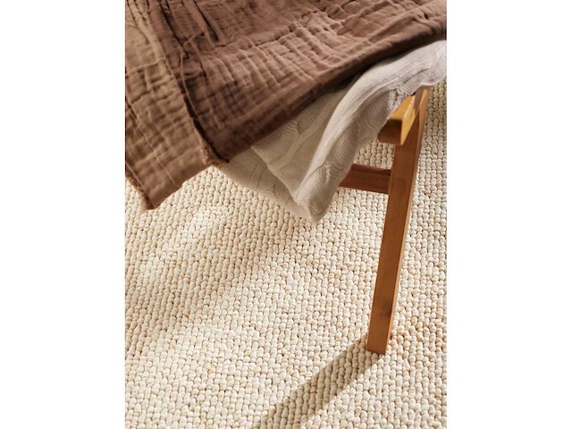 Hanse home tapijt in wol look wolly, crèmekleur - 300 cm x 200 cm - afbeelding 7 van  8