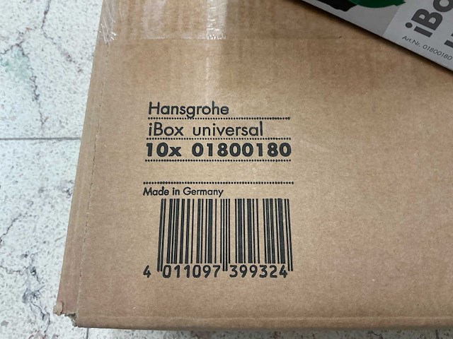 Hansgrobe ibox unisversal inbouwmodeel (10x) - afbeelding 4 van  10