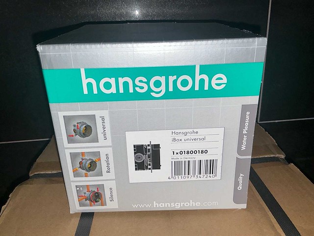 Hansgrobe ibox unisversal inbouwmodeel - afbeelding 3 van  7