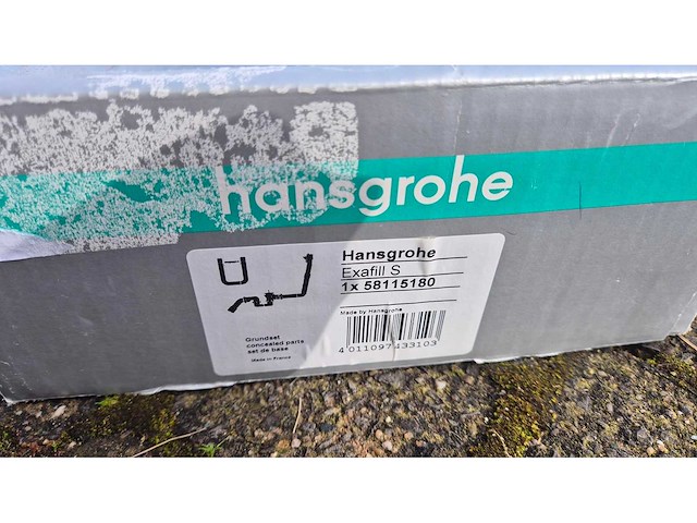 Hansgrohe - badafvoer - met overloop - bath accessories - afbeelding 3 van  3