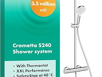 Hansgrohe crometta s douchekolom