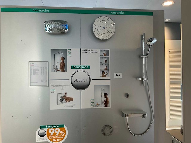 Hansgrohe douchetoebehoren (3x) - afbeelding 1 van  7