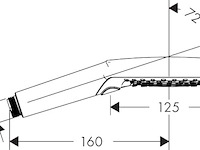 Hansgrohe handdouche - afbeelding 2 van  5