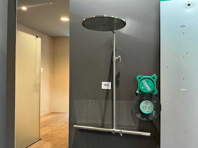 Hansgrohe raindance s showerpipe 350 ecosmart douchegarnituur - afbeelding 1 van  4